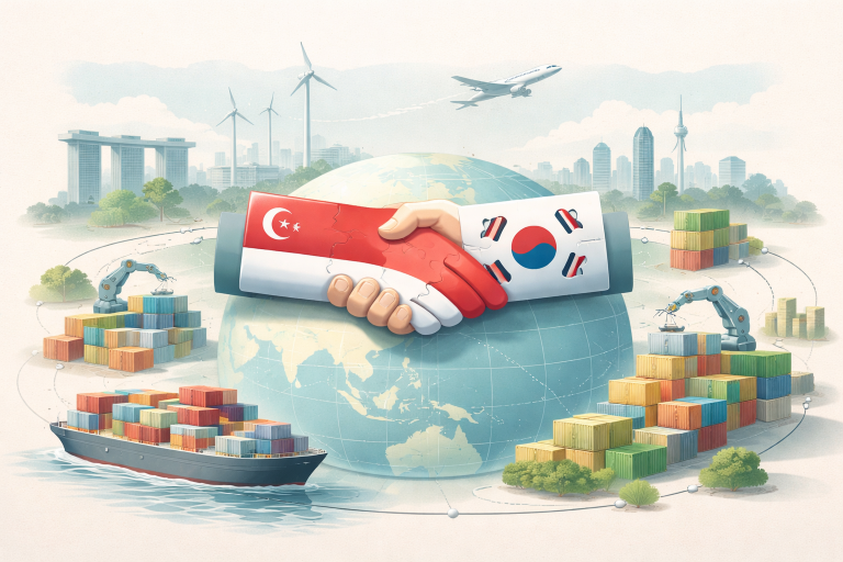 singapore south korea